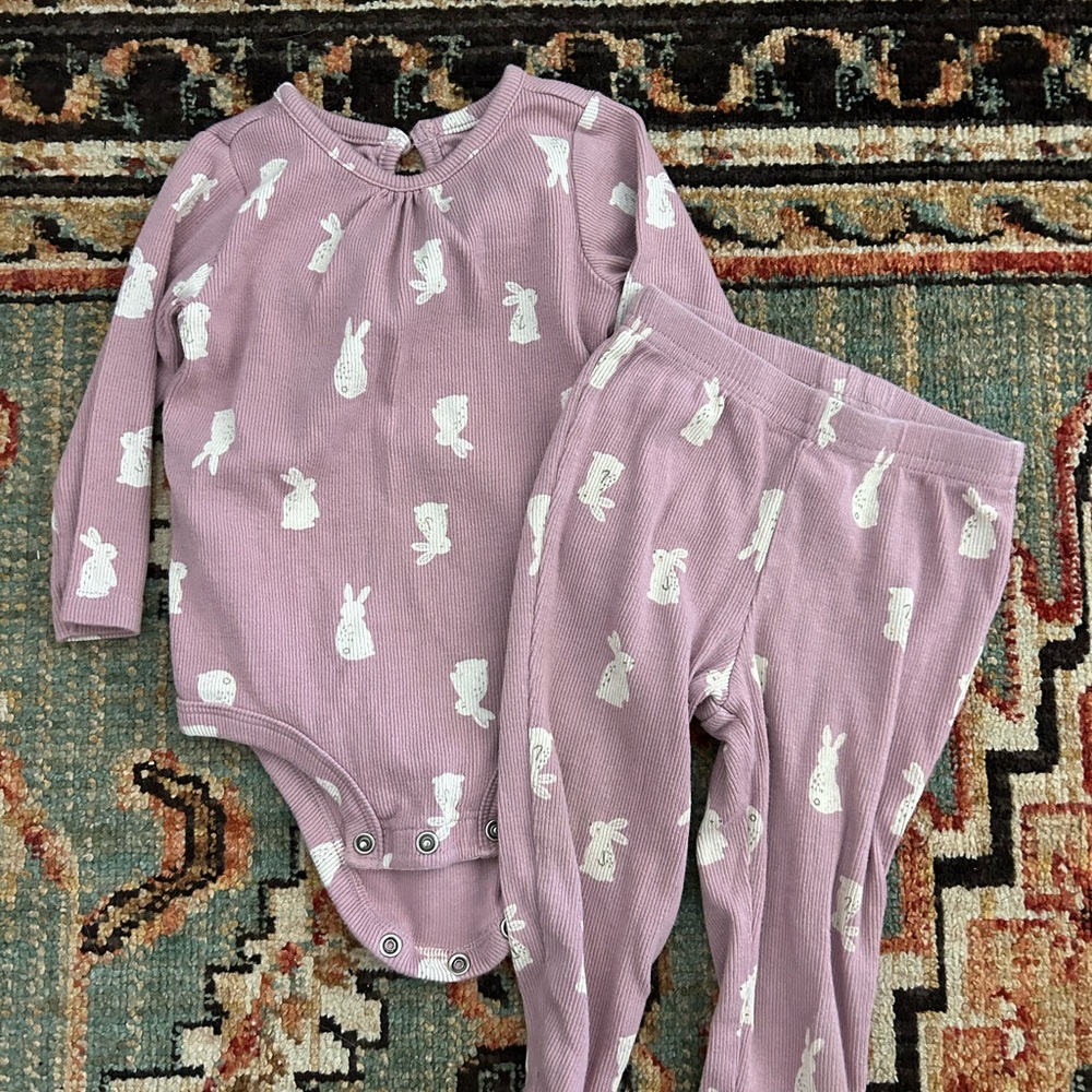 Carter's Baby Outfit with Bunnys